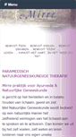 Mobile Screenshot of mirre-natuurlijke-geneeskunde.nl